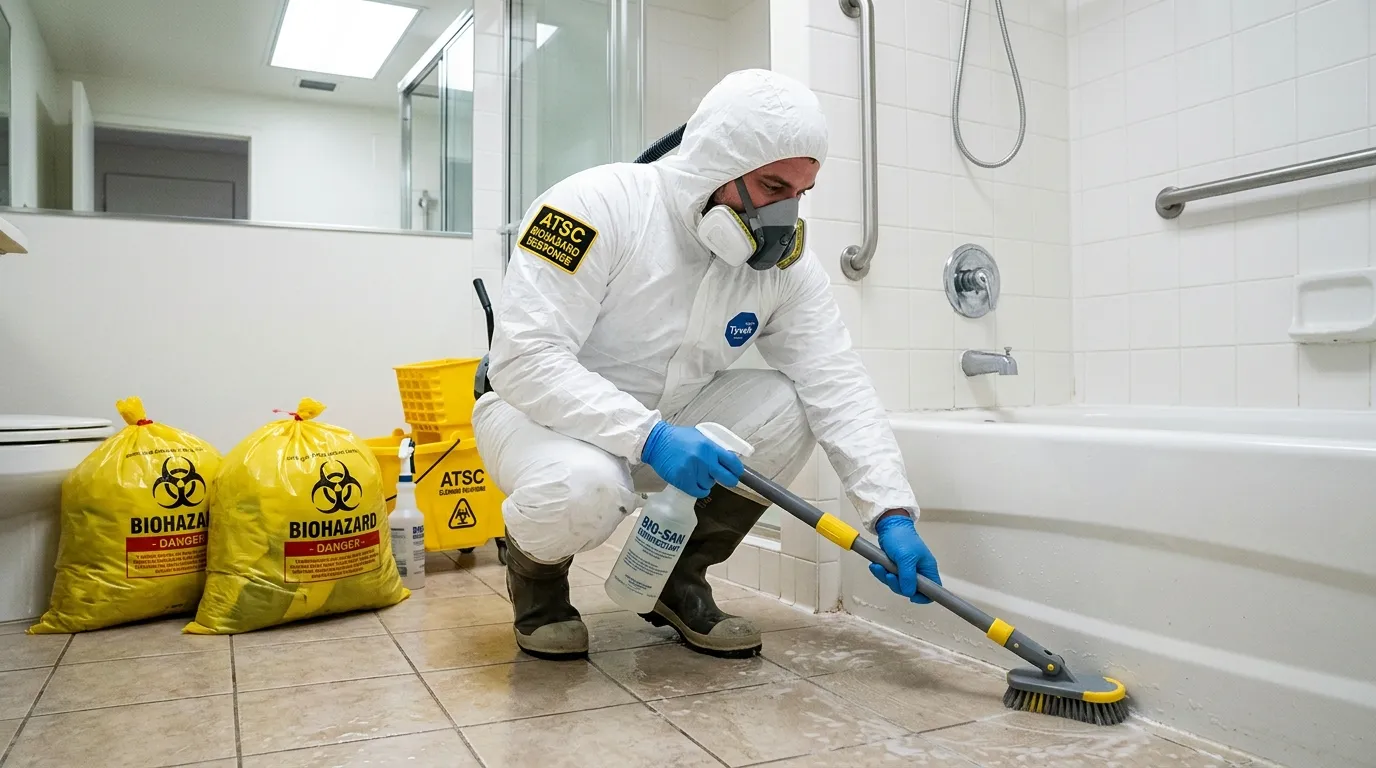 Decontamination equipment deployed for Blood Cleanup in North Castle